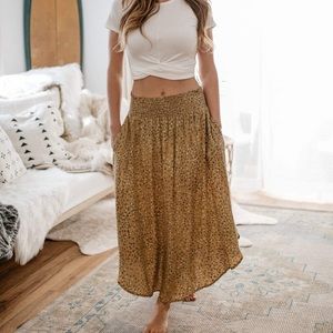 Sozy Yellow Skirt